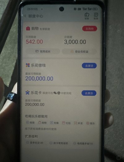 分期乐总额度怎么看