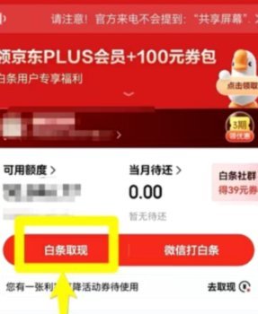 白条付费额度能提现吗？揭秘答案