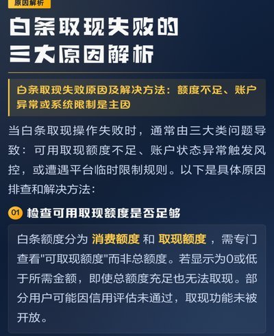 白条取现到账快吗？干货揭秘资金到账时限和流程