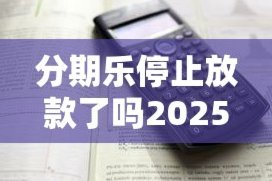 分期乐最新状况